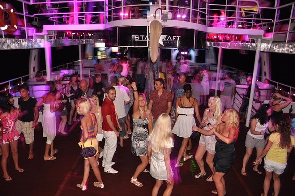 Icmeler Moonlight Cruise (Party Boat) with Foam Party